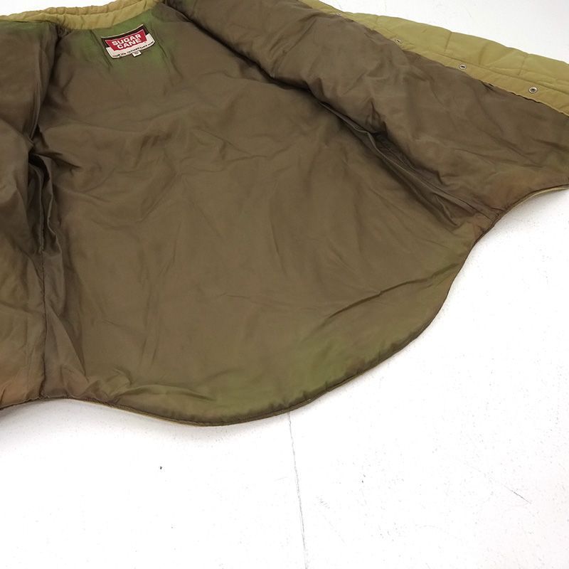 三重店】SUGAR CANE レザーヨークダウンジャケット SC10546 サイズ:M