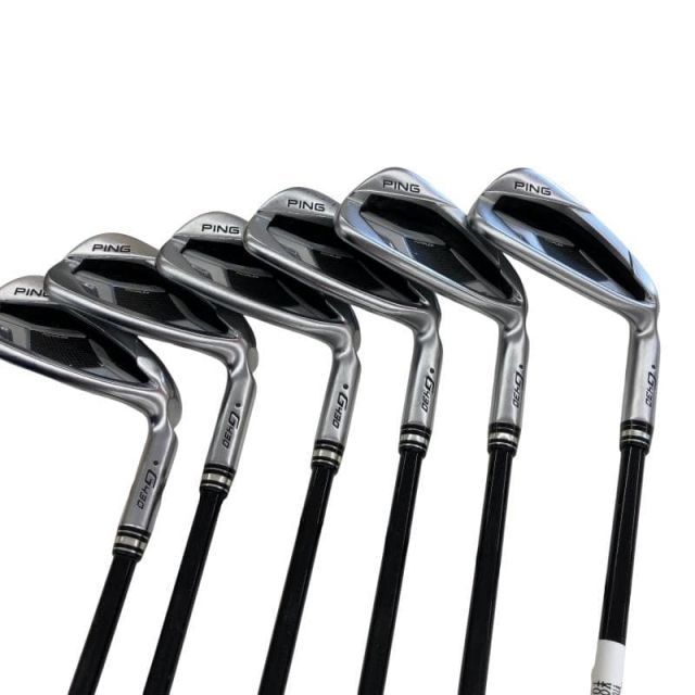 中古】 ピン G430 6S アイアンセット IR ALTA J CB BLACK(IR