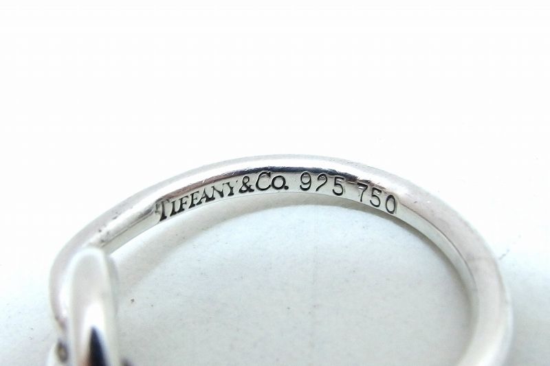 227760】TIFFANY&Co. ティファニー ラブノット リング 指輪 925×750