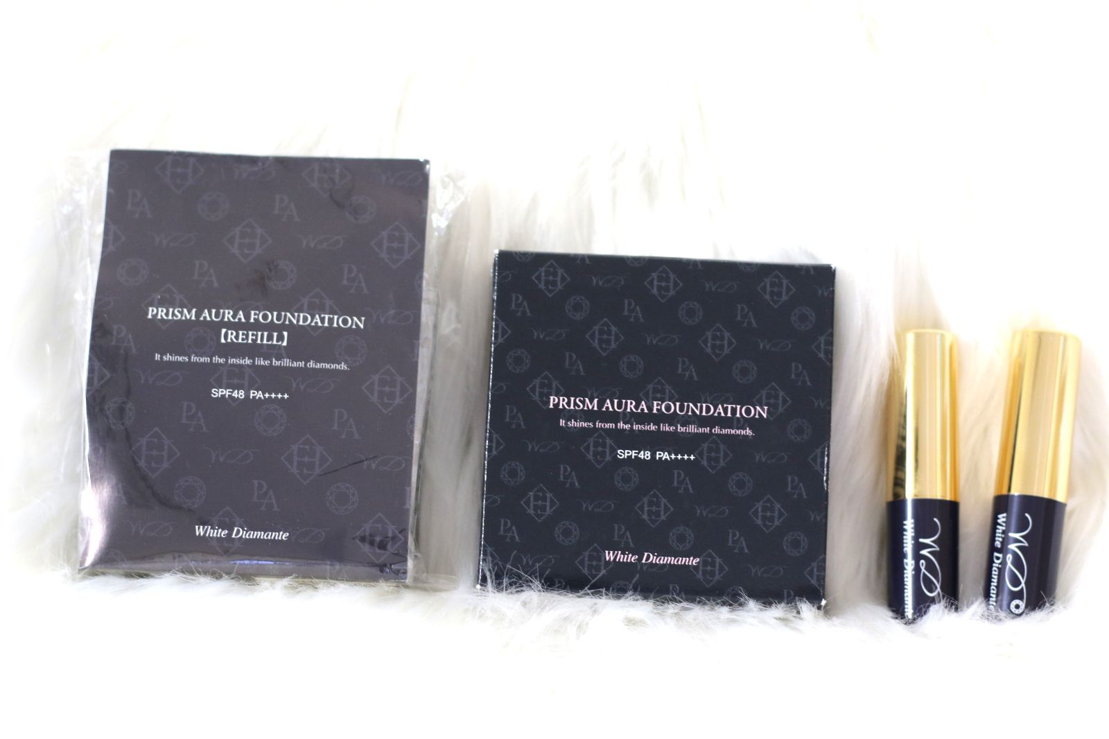 ホワイトディアマンテ プリズムオーラファンデーション 内容量15g＜未
