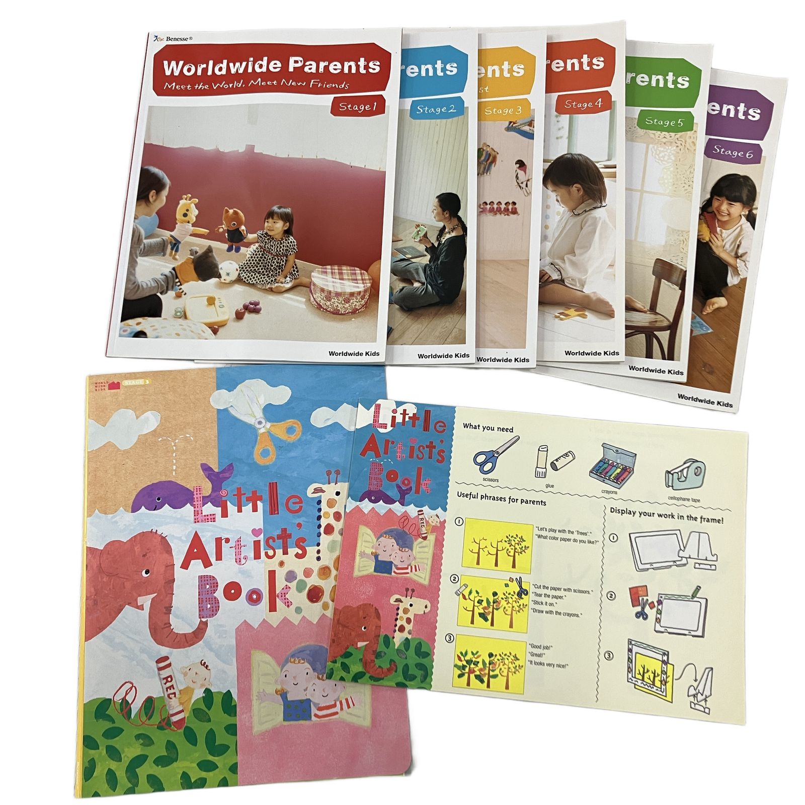 ベネッセ 英語 ワールドワイドキッズ全6ステージ　2019年頃購入 ベネッセ 英語 ワールドワイドキッズ全6ステージ2019年頃購入