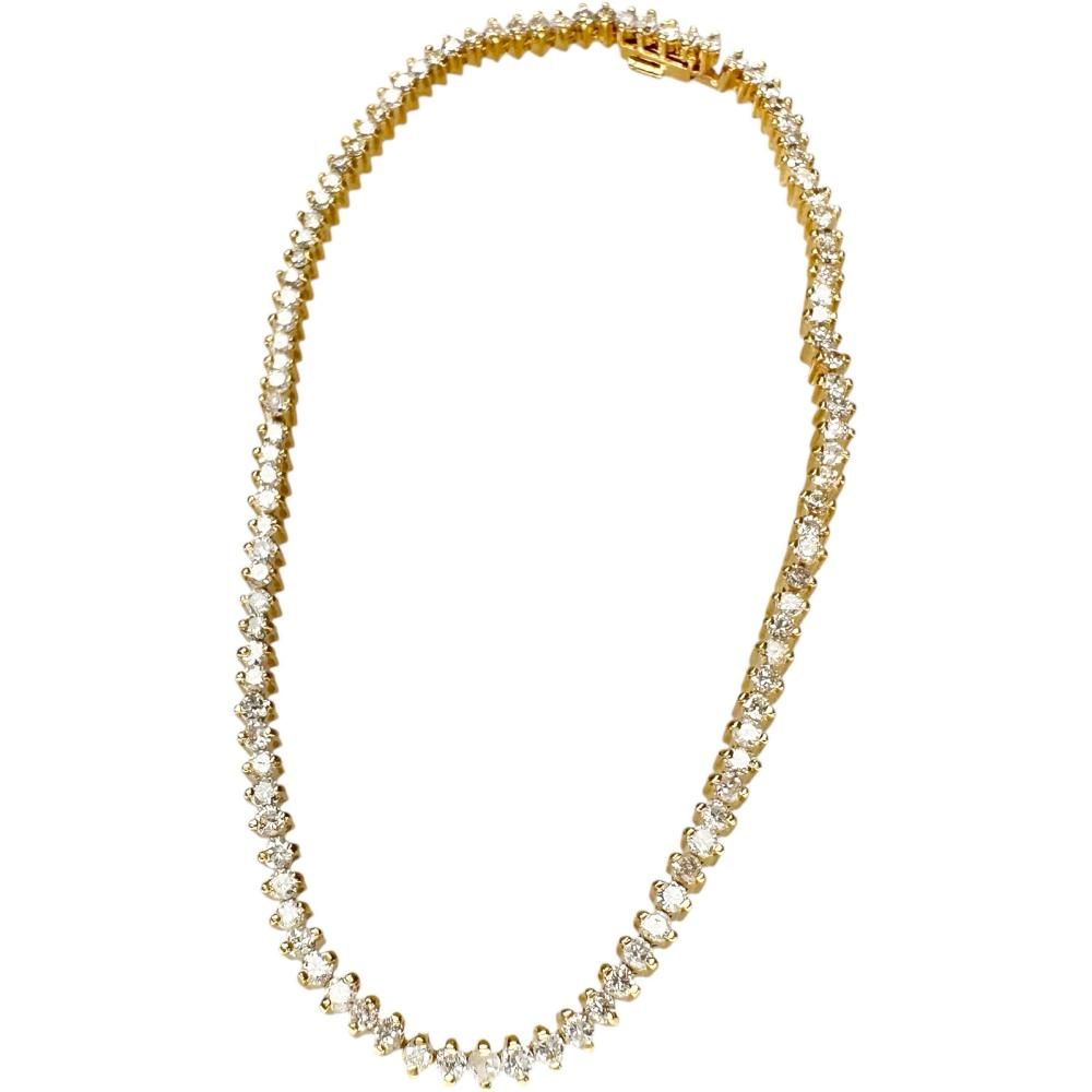 テニスブレスレット ダイヤモンド 2.00ct ブレスレット K18ゴールド 18