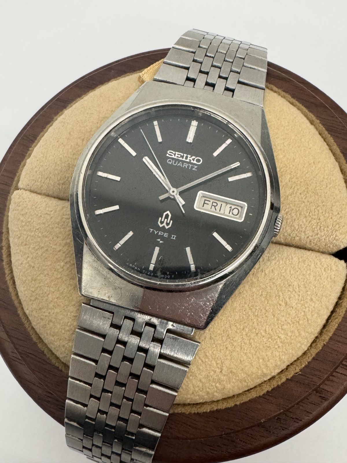 T5◇【QZ/不動品】SEIKO セイコー TYPEⅡ タイプ2 7123-7000 クォーツ 
