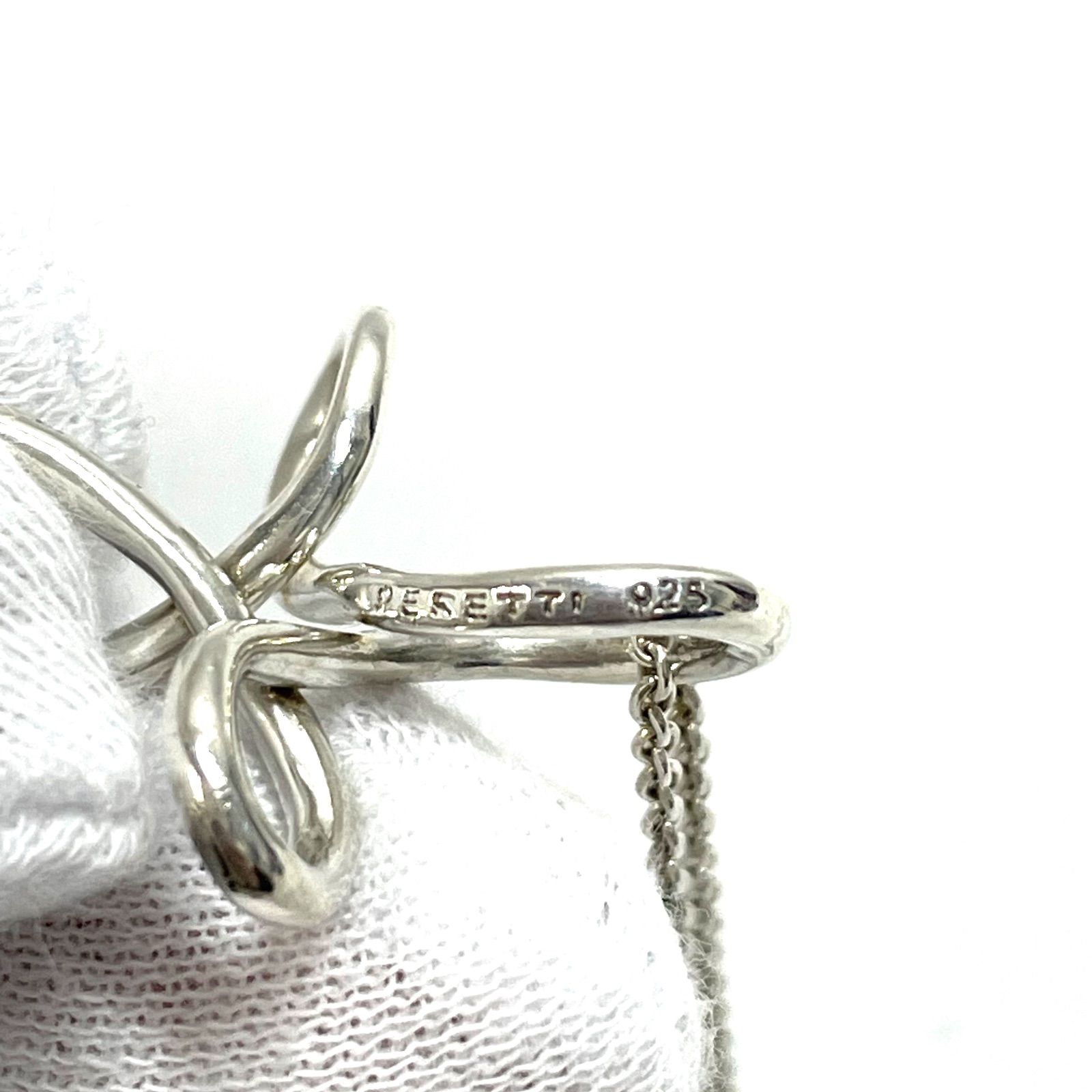 ABランク】 Tiffany ティファニー インフィニティクロス ペンダント