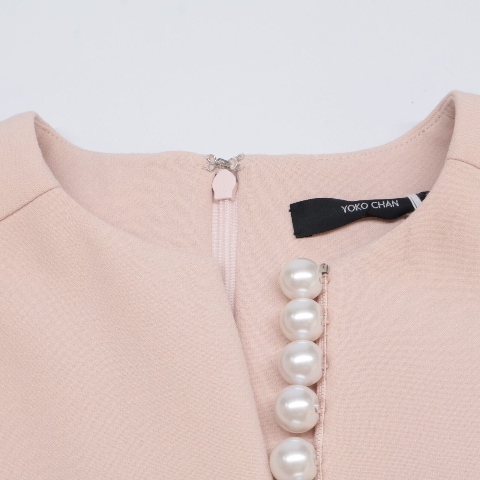 YOKOCHAN ヨーコチャン YCB-124-408 ﾋﾟﾝｸ ﾚｰﾖﾝ混 ﾗｯﾌﾙｽﾘｰﾌﾞ ﾊﾟｰﾙｽﾘｯﾄ