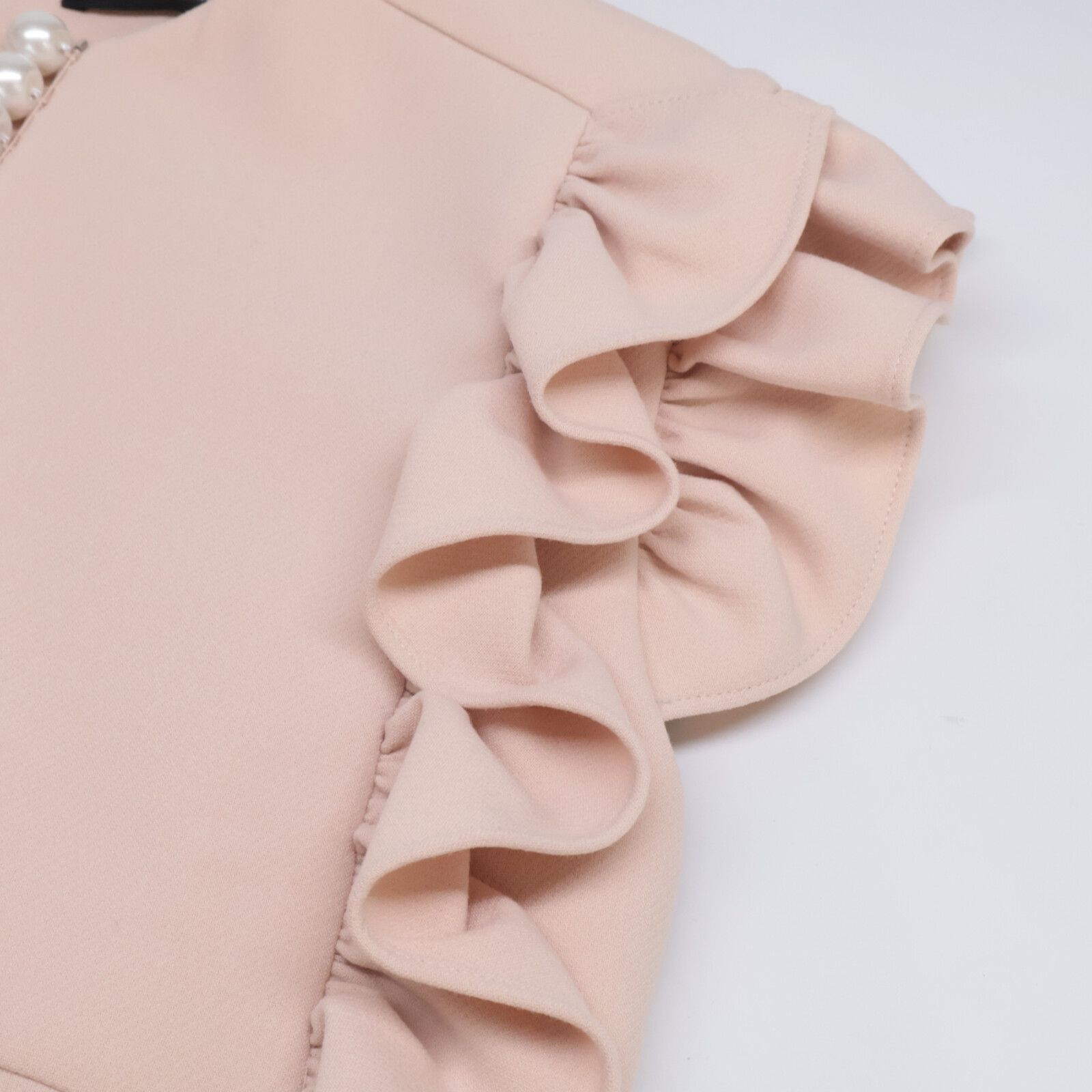 YOKOCHAN ヨーコチャン YCB-124-408 ﾋﾟﾝｸ ﾚｰﾖﾝ混 ﾗｯﾌﾙｽﾘｰﾌﾞ ﾊﾟｰﾙｽﾘｯﾄ