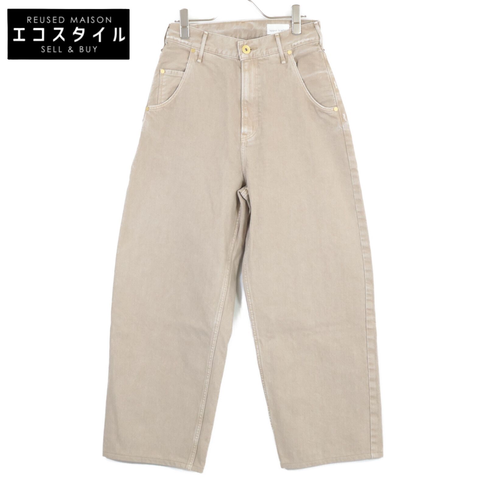 upper hights アッパーハイツ conte別注 103119202 ﾍﾞｰｼﾞｭ ｺｯﾄﾝ ﾊｲﾗｲｽﾞ