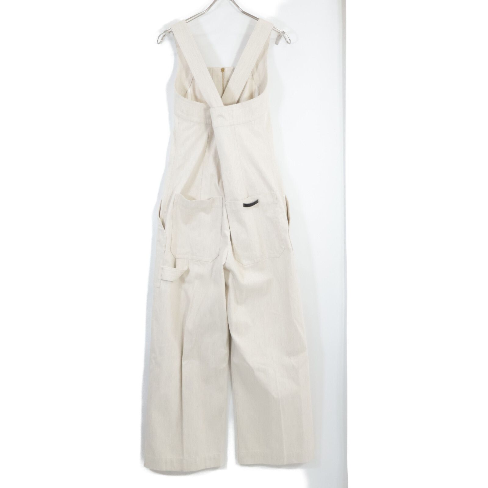 BLAMINK ブラミンク 25SS ﾅﾁｭﾗﾙ ｽｸｴｱﾈｯｸ ﾃﾞﾆﾑｵｰﾙｲﾝﾜﾝ 36 - メルカリ