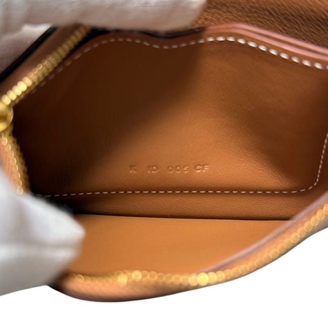 エルメス　ジップアンゴー　GM ゴールド　カードケース　バッグ　超美品 HERMES お洒落 カードケース Zipengo Compact Chaine d'Ancre (HERMES