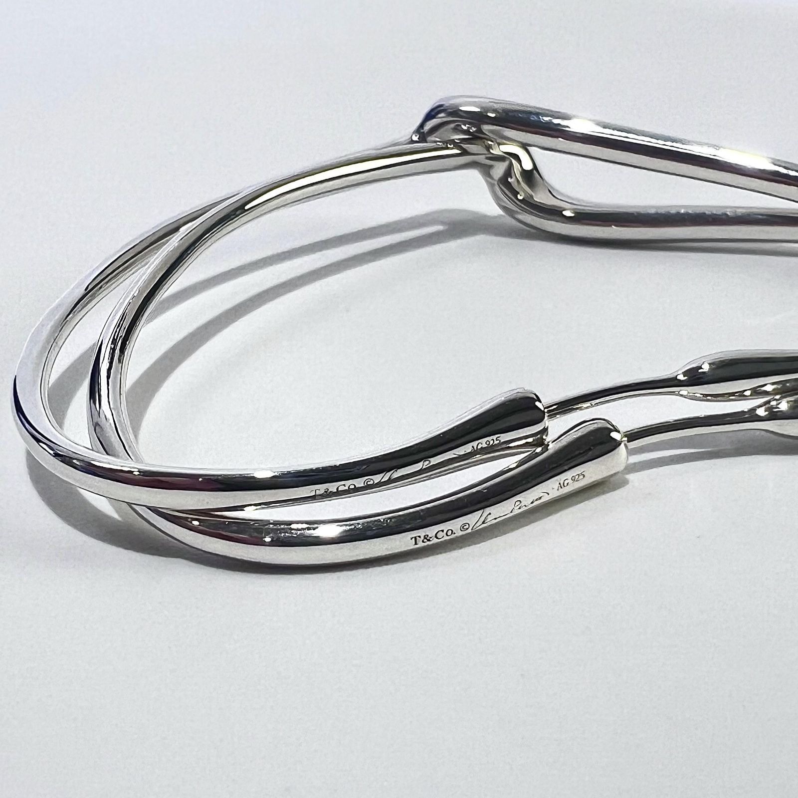 TIFFANY＆CO ティファニー エルサ・ペレッティ オープン ハート フープ