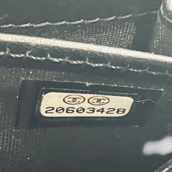 シャネル CHANEL ボーイシャネル CHANEL ブラック 長財布 2つ折り財布