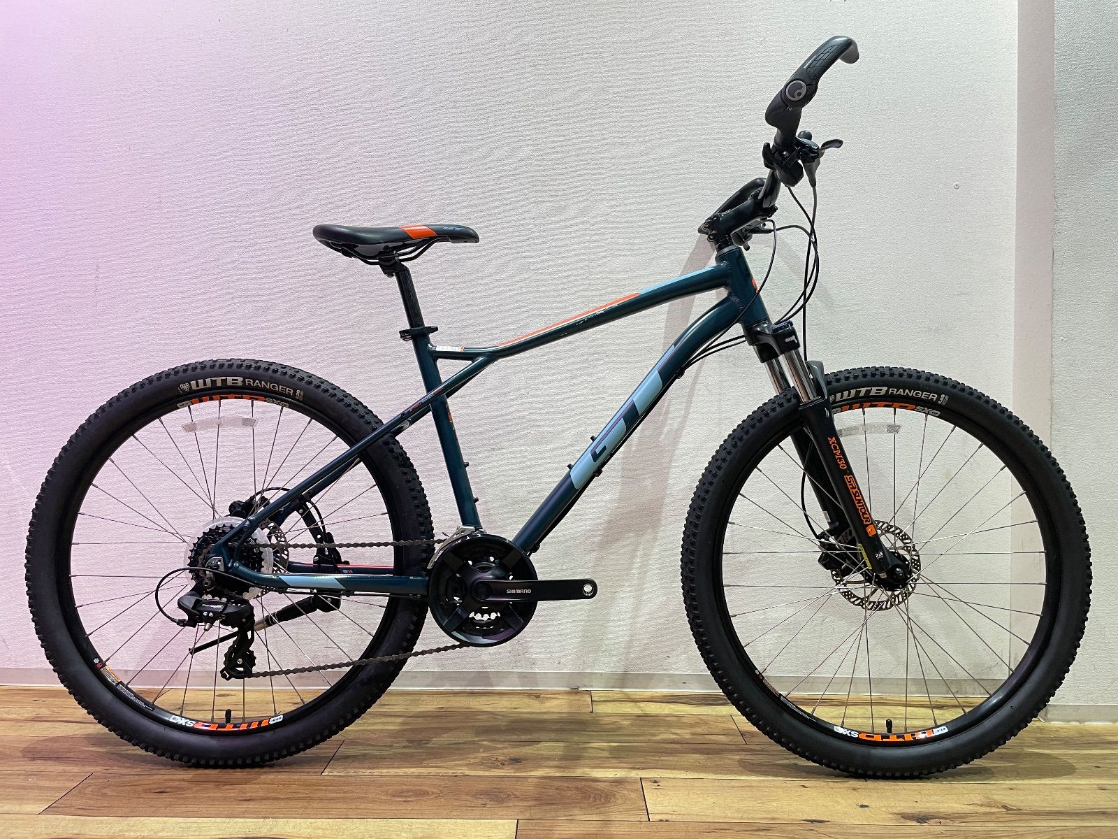 USEDGT ジーティー AGGRESSOR EXPERT アグレッサーエキスパート 27.5 2022 M SHIMANO シマノコンポ 3×8s  アルミ マウンテンバイク MTB S1378