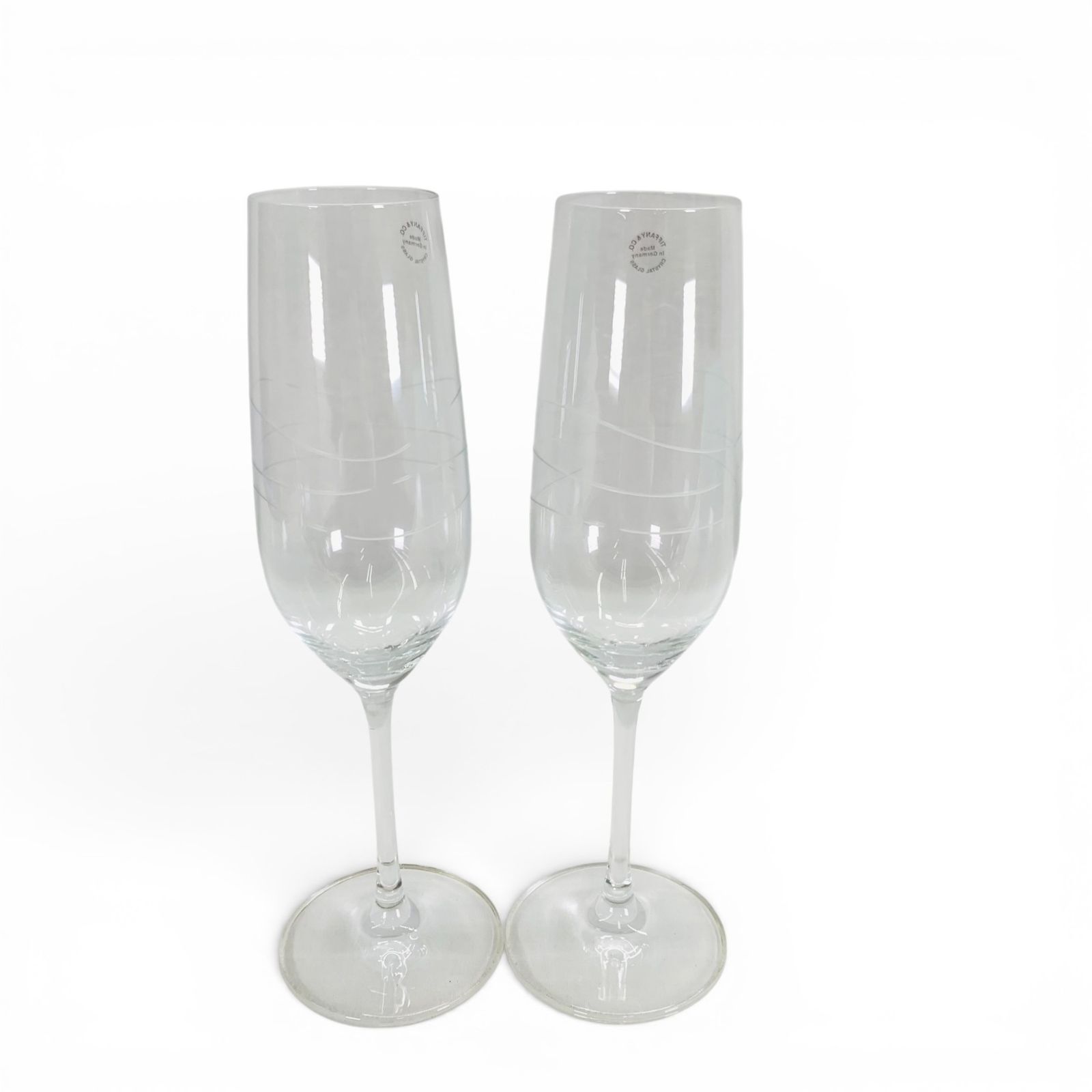 TIFFANY&Co. ティファニー カデンツ ペア シャンパングラス - メルカリ