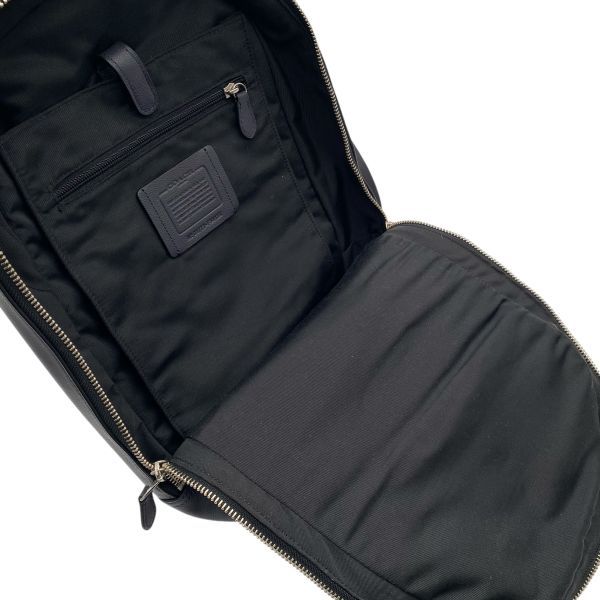 美品　コーチ　リュック　チャールズ　ロゴ型押し　　54135 　A4 美品 コーチ リュック チャールズ ロゴ型押し 54135 A4 極美品