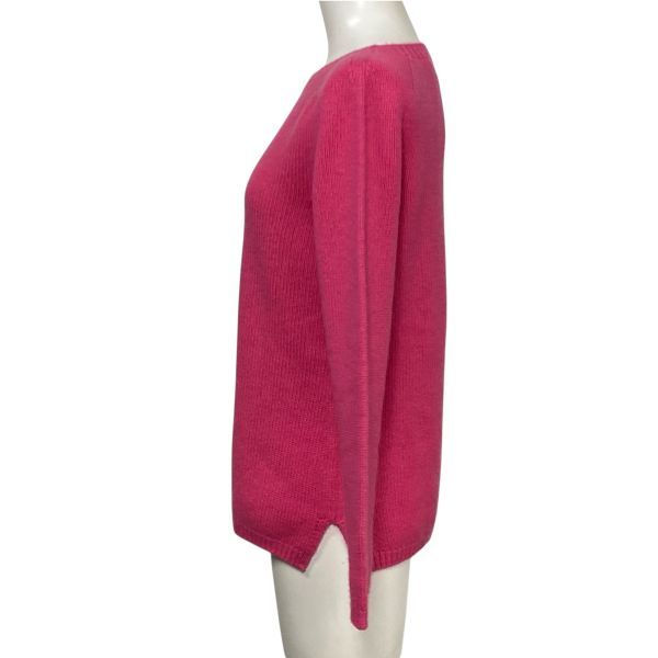 SMaxMara ベージュ リブ編み 長袖セーター Mサイズ ◇ エスマックス