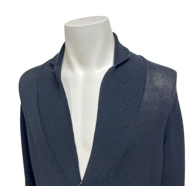 ◇ エポカウォモ EPOCA UOMO カーディガン ニット ショールカラー 黒
