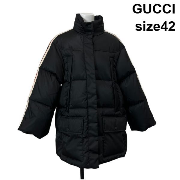 ○□ 美品 グッチ GUCCI アウター ダウンジャケット コート 長袖