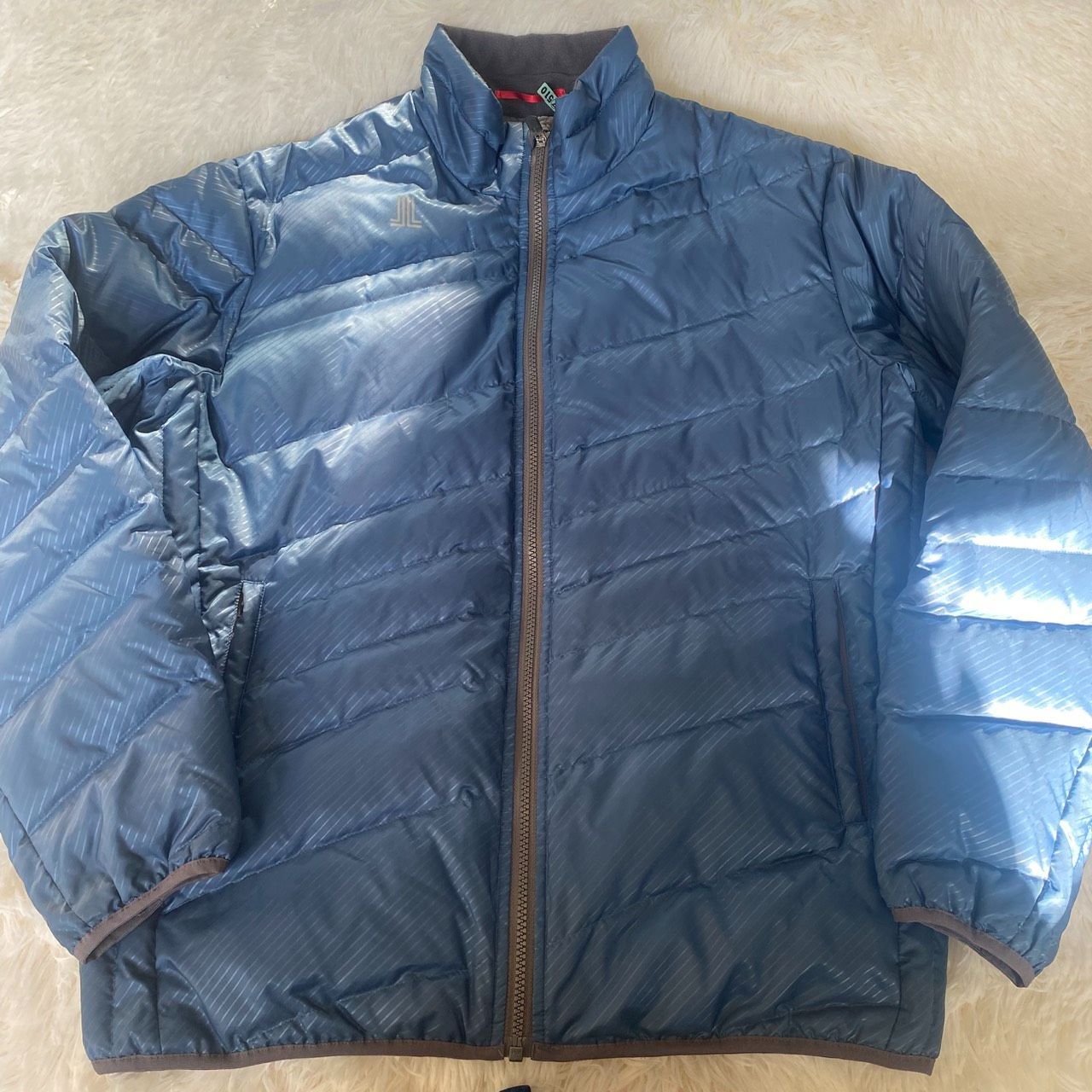 LANVIN SPORT ランバン スポール ダウンジャケット ネイビーブルー