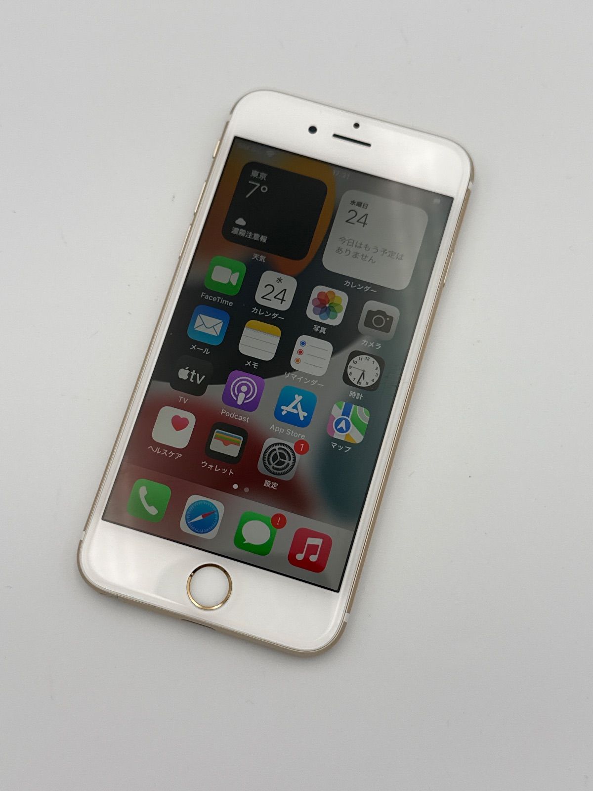 バッテリー新品交換済み 100％ SIMフリー docomo iPhone6s 128GB