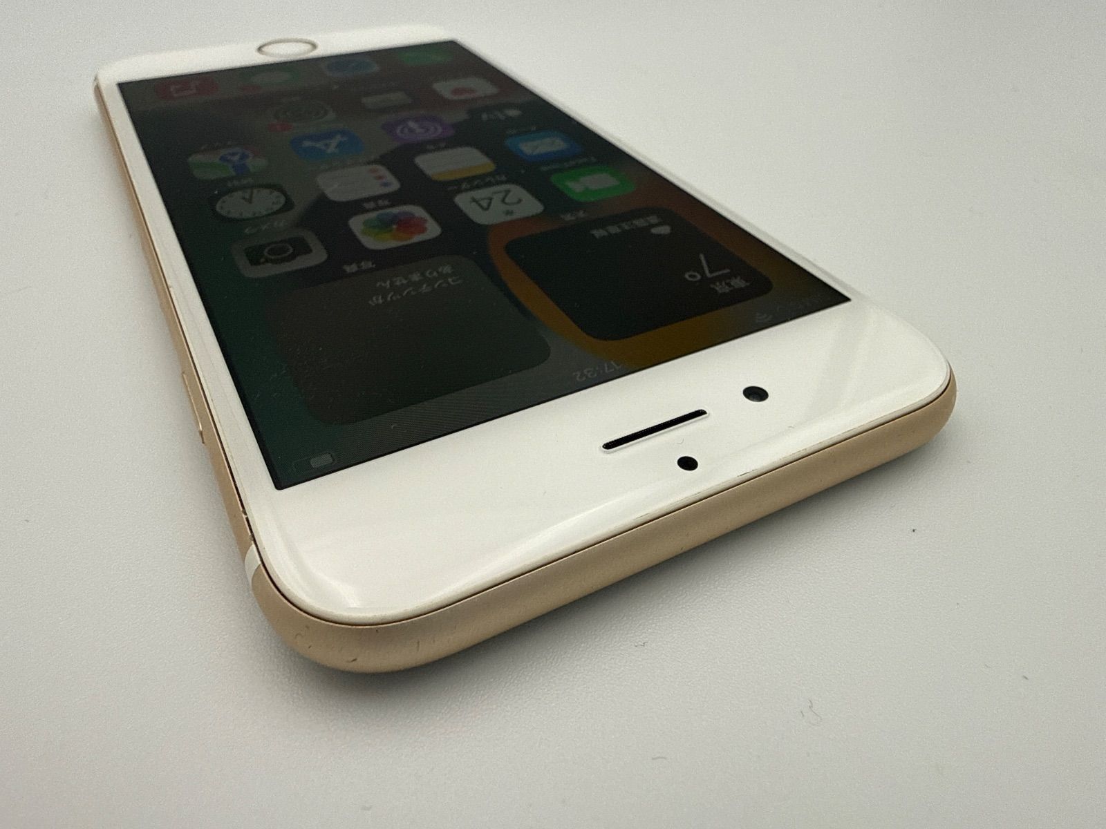 【バッテリー100%】docomo iPhone6 128GB ゴールド バッテリー新品交換済み 100％ SIMフリー docomo iPhone6s 128GB