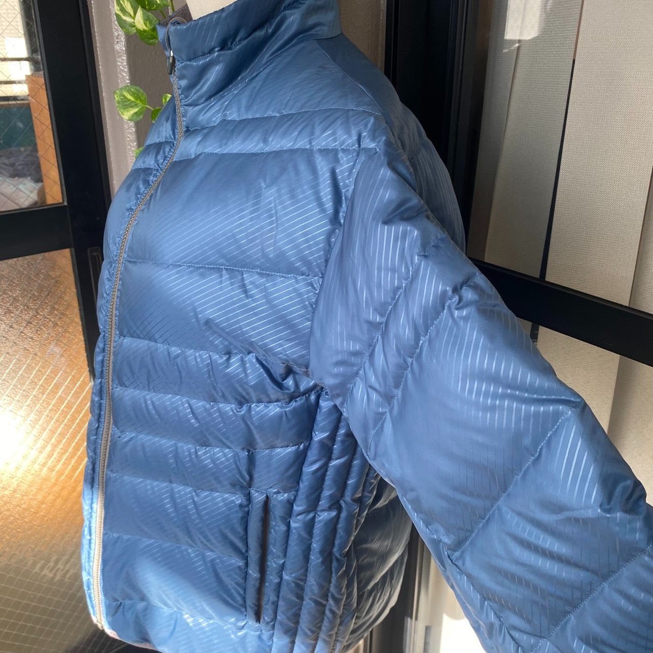 LANVIN SPORT ランバン スポール ダウンジャケット ネイビーブルー