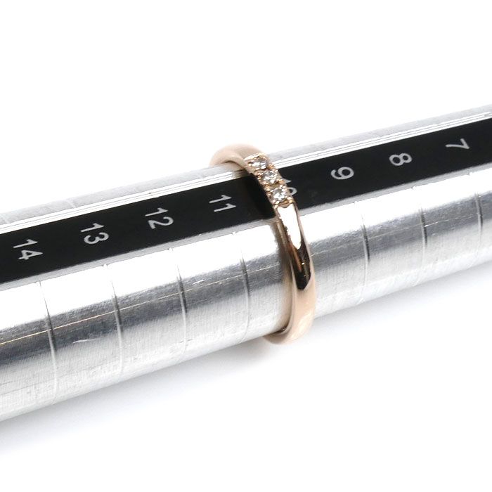 4℃ ヨンドシー K10PG ダイヤモンド リング 4℃ ヨンドシー K10PG ピンクゴールド リング・指輪 ダイヤモンド 10号
