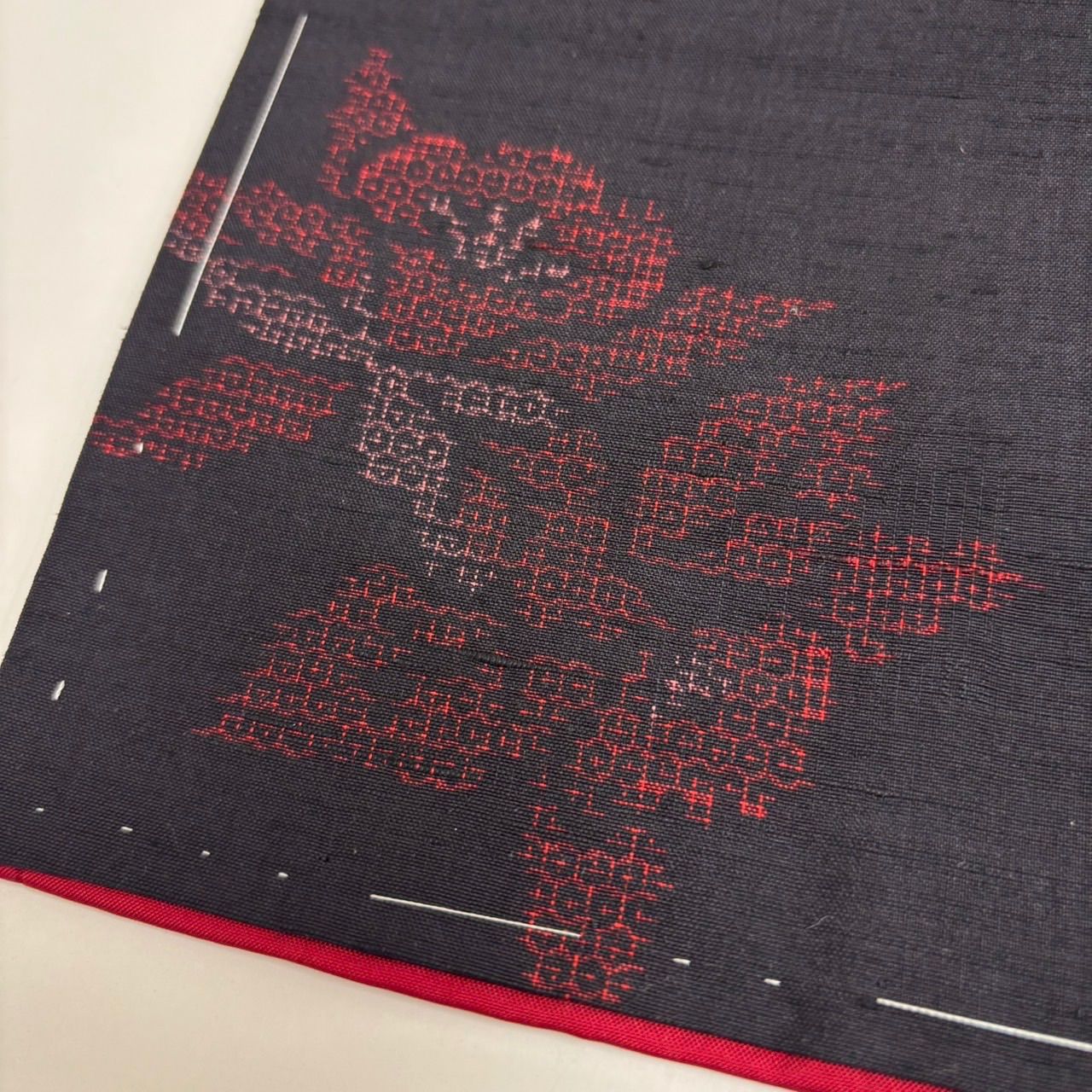 本場結城紬 石下 飛び柄 亀甲絣 裄65 真綿 正絹 着物 MK-2590 - メルカリ