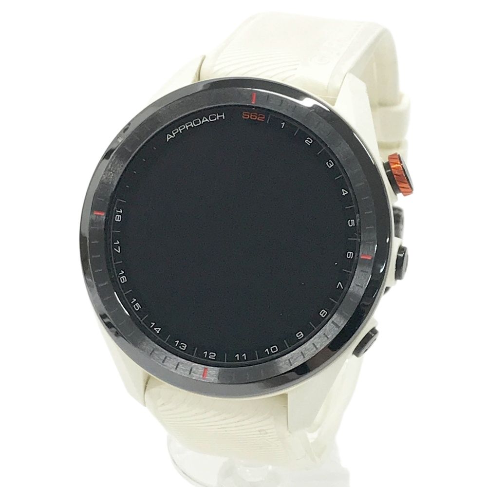 GARMIN ガーミン APPROACH S62 GPSナビ ゴルフウォッチ ホワイト系 