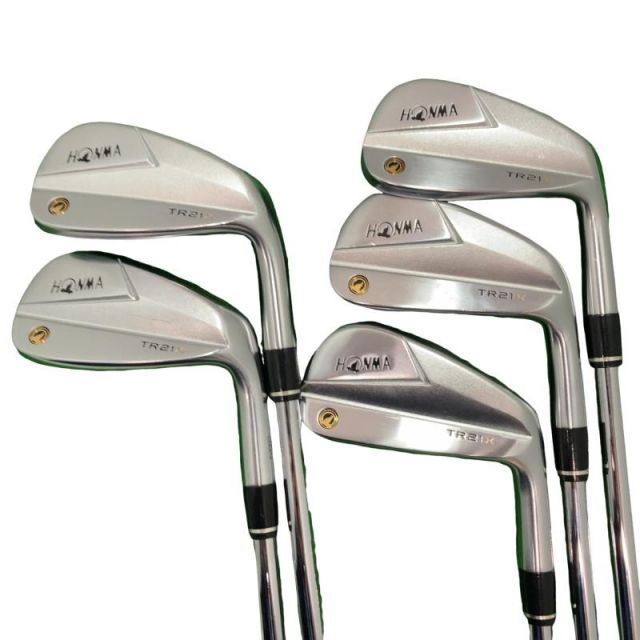 中古】 本間ゴルフ TOUR WORLD TR21X 5S アイアンセット IR NS PRO