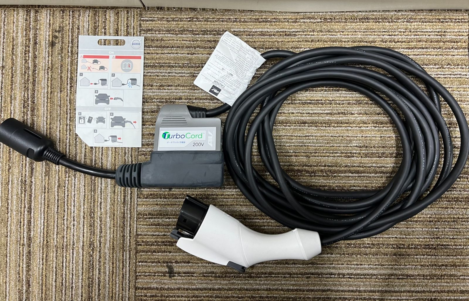 ev 充電 ケーブル VOLVO EV 純正 充電ケーブル PHEV 電気自動車 200V