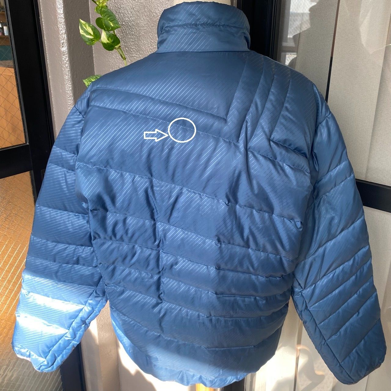 LANVIN SPORT ランバン スポール ダウンジャケット ネイビーブルー