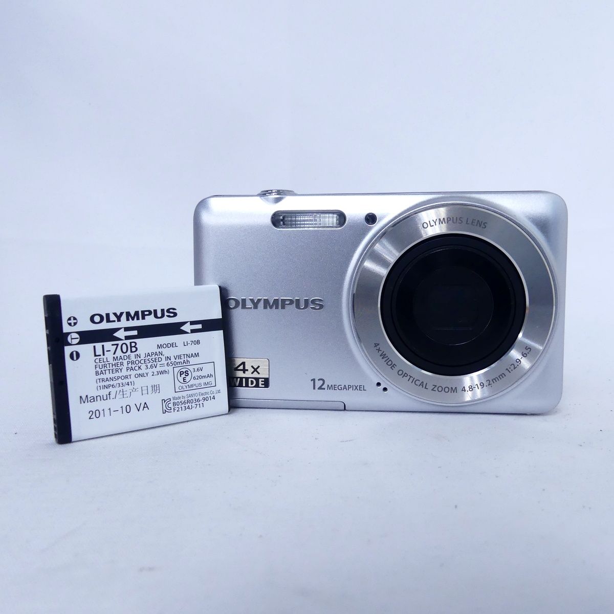 【動作確認済み】OLYMPUS VG-110 デジタルカメラ シルバー オリンパス OLYMPUS VG-110 [シルバー] 価格比較 - 価格.com