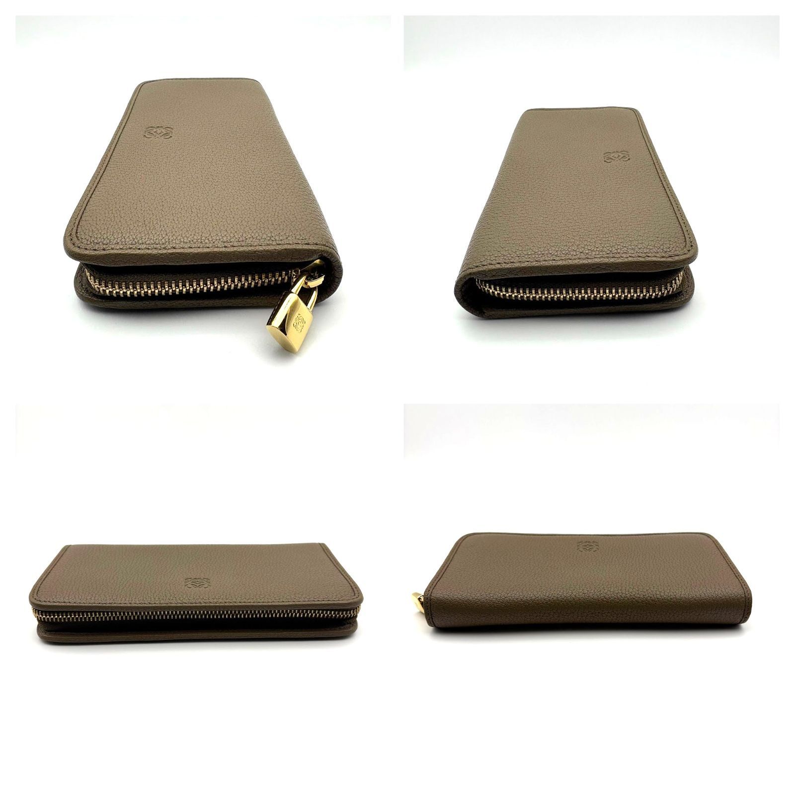 ✨新品未使用✨　LOEWE 長財布　アナグラム　アマソナ　ラウンド 極美品 】LOEWE ロエベ アマソナ アナグラム ラウンドファスナー 長