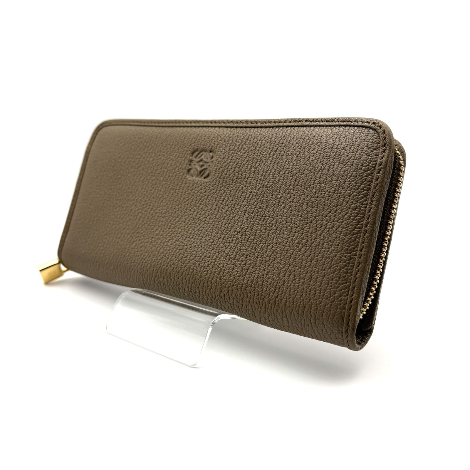 極美品 】LOEWE ロエベ アマソナ アナグラム ラウンドファスナー 長