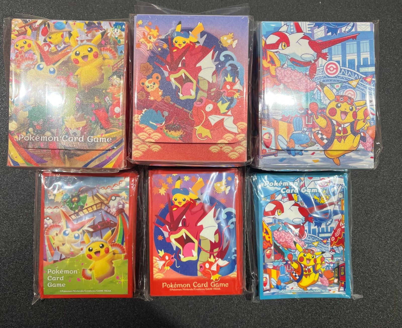 ポケモンセンター トウホク ヒロシマ フクオカ デッキケース＆スリーブ