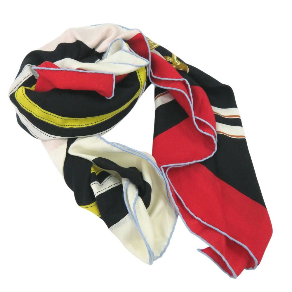 新品同様 エルメス カレ140 カレジェアン ブリッド ドゥ ガラ