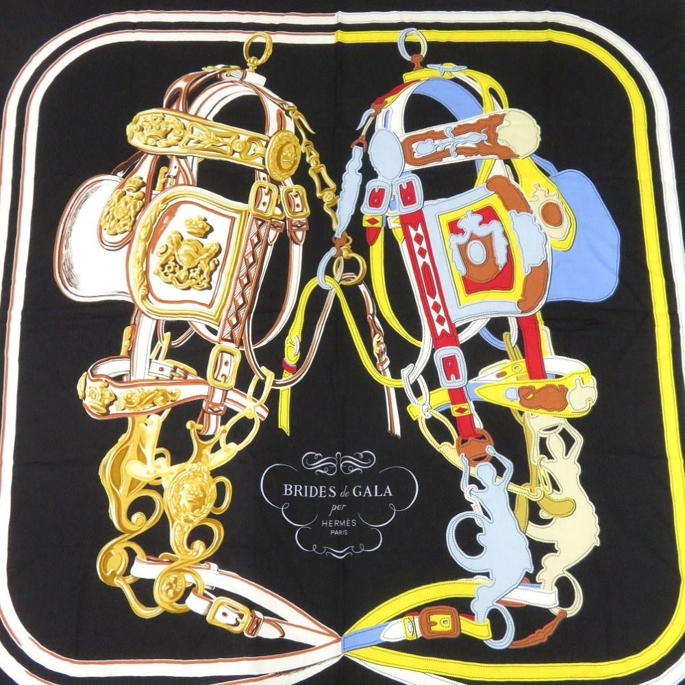 エルメス　カレジェアン　ブリッド・ドゥ・ガラ・アップリケ・ピケ タグ付/未使用】エルメス カレジェアン ブリッド・ドゥ・ガラ