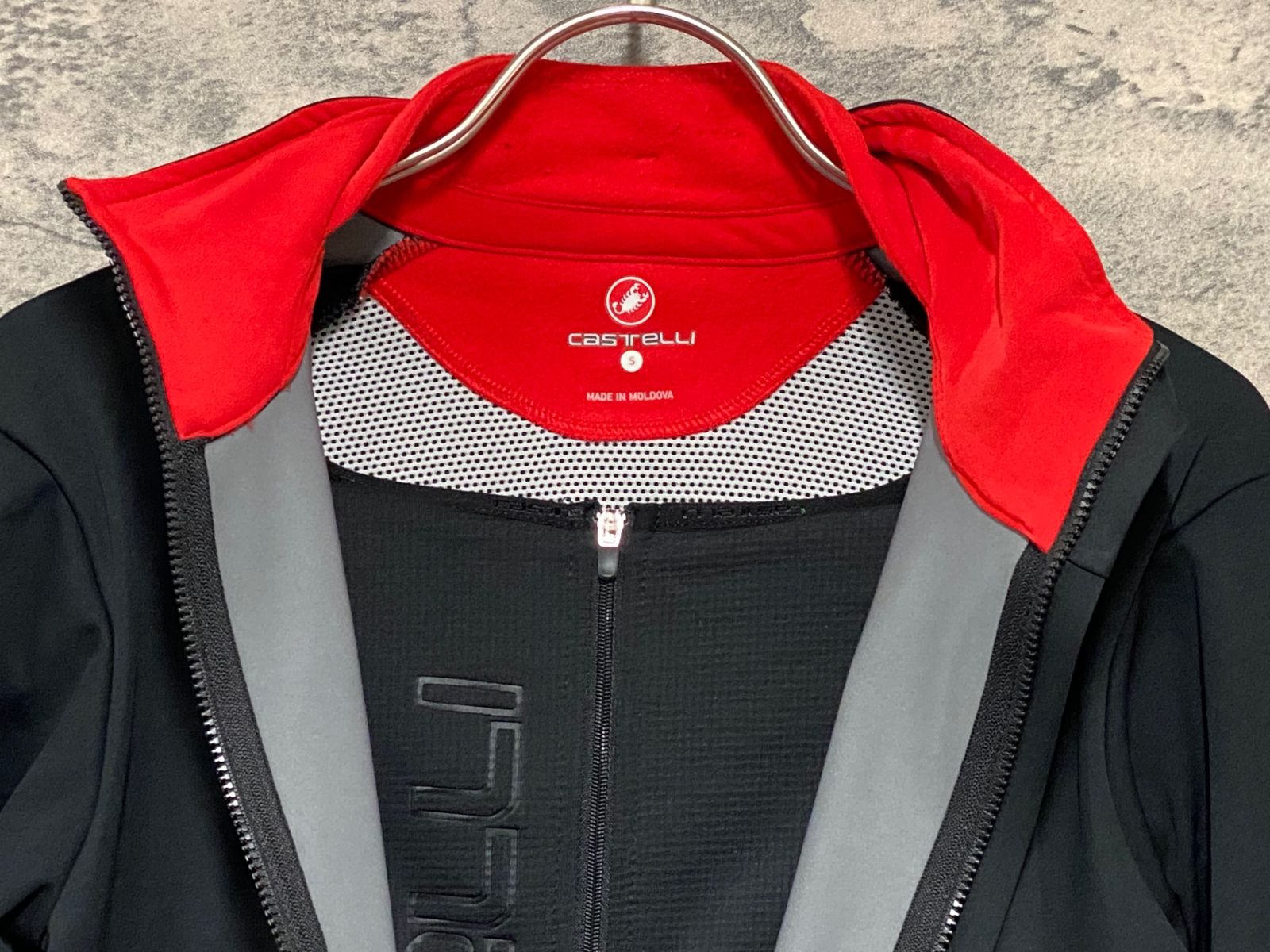 JT062 カステリ CASTELLI ロッソコルサ ROSSO CORSA 長袖サイクル