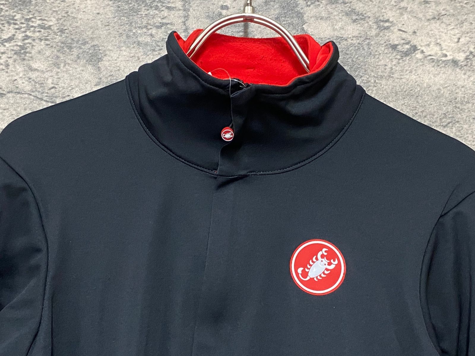 JT062 カステリ CASTELLI ロッソコルサ ROSSO CORSA 長袖サイクル