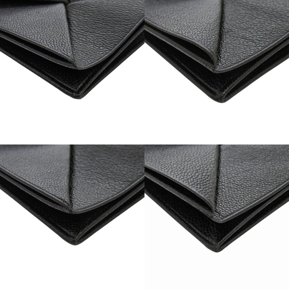 美品 エルメス ズールー シェーブル ブラック 〇Q刻印 コインケース 黒