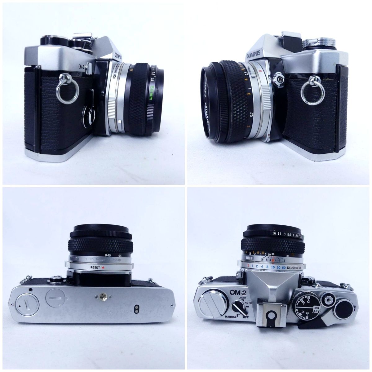 OLYMPUS オリンパス OM-2 + AUTO-S 1:1.8 f=50mm フィルムカメラ 一眼