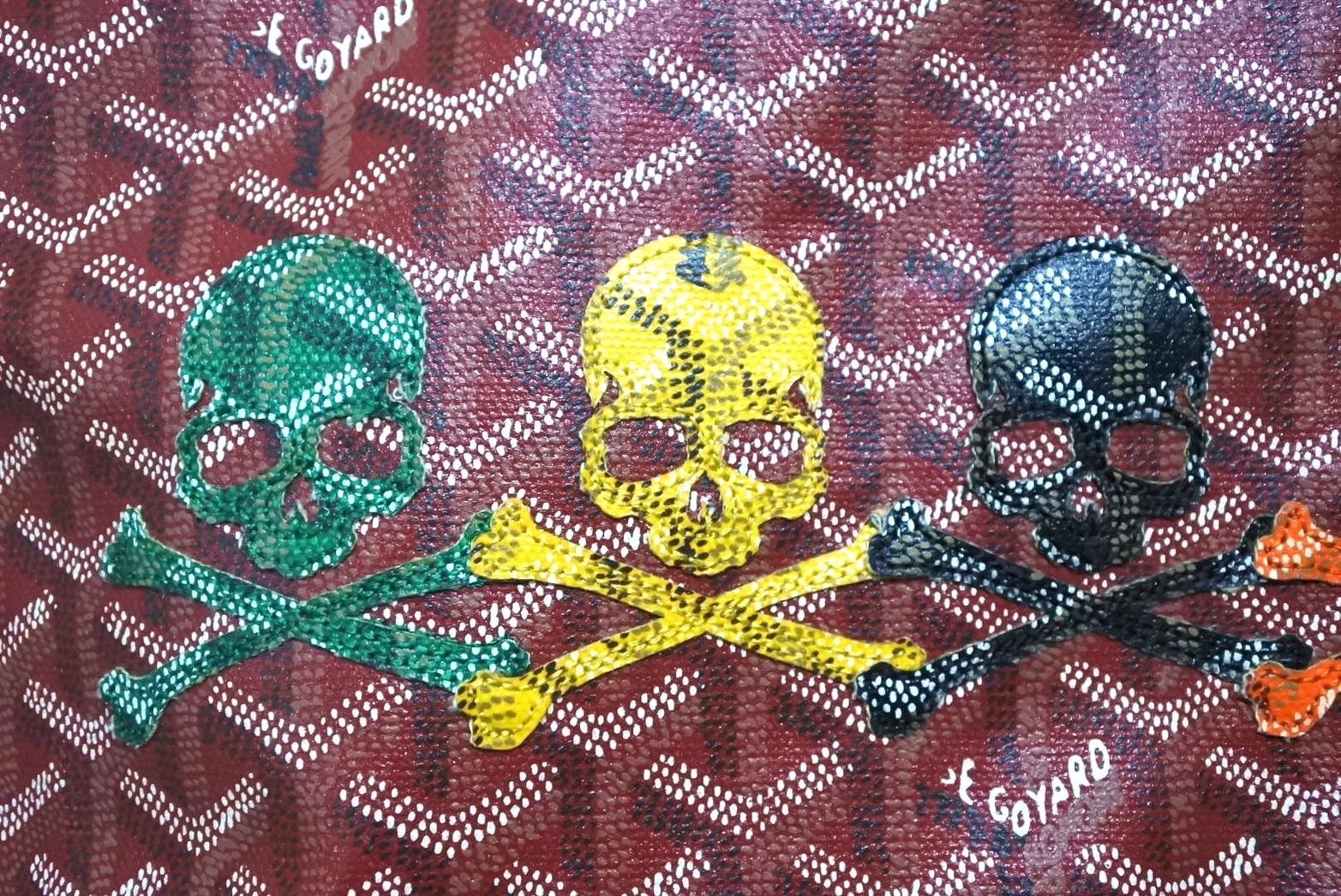 極美品 GOYARD ゴヤール × MASTERMIND マスターマインド LOVELESS限定