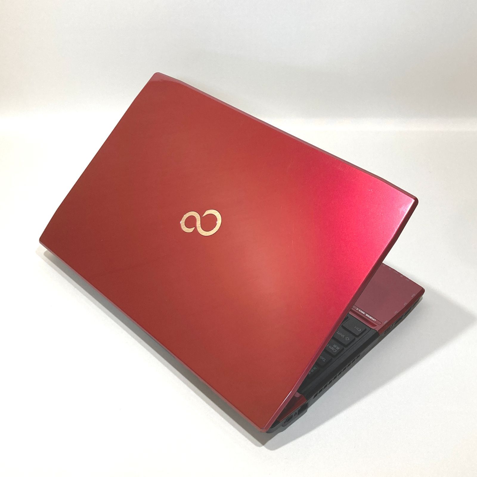 初心者✨快適i3・カメラ・ブルーレイ◇赤◇すぐ使えるノートパソコン