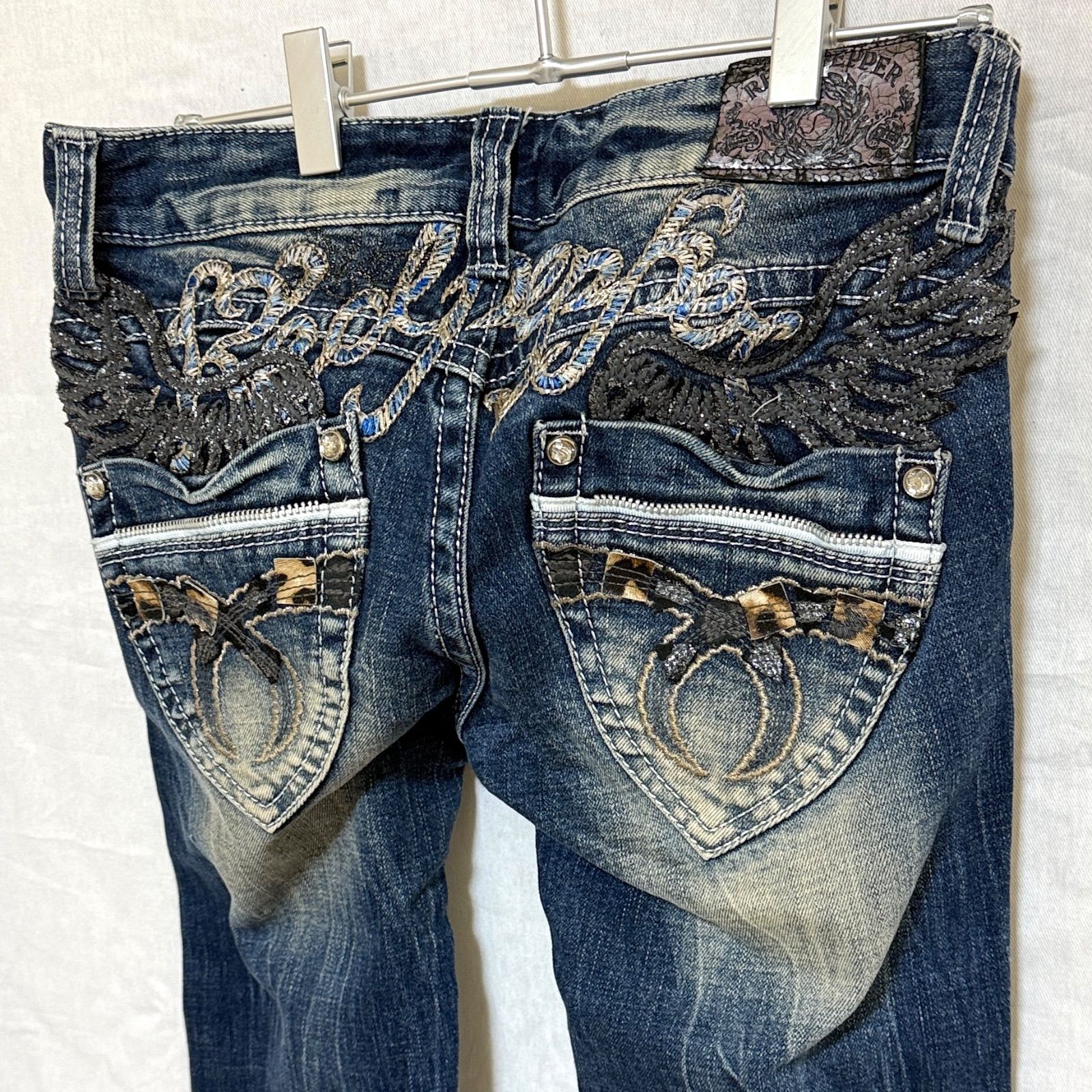 REDPEPPER Flare Denim pants y2k 平成 REDPEPPER - 美品 REDPEPPER 