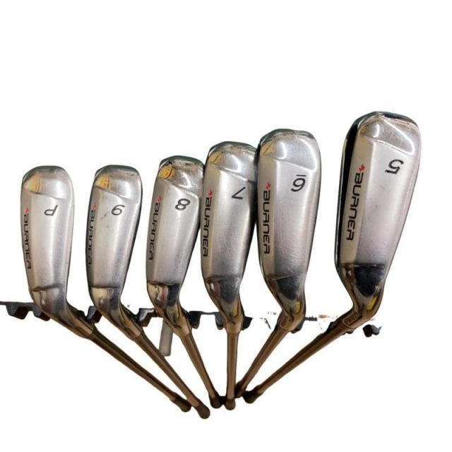 中古】 テーラーメイド BURNER SUPER LAUNCH 6S アイアンセット IR