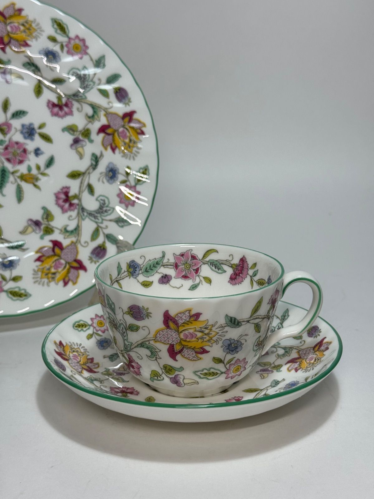 ☆ MINTON ミントンHADDON HALLハドンホールお一人様向8点セット MINTON ミントン 「ハドンホール(Haddon Hall)」 カップ&ソーサー