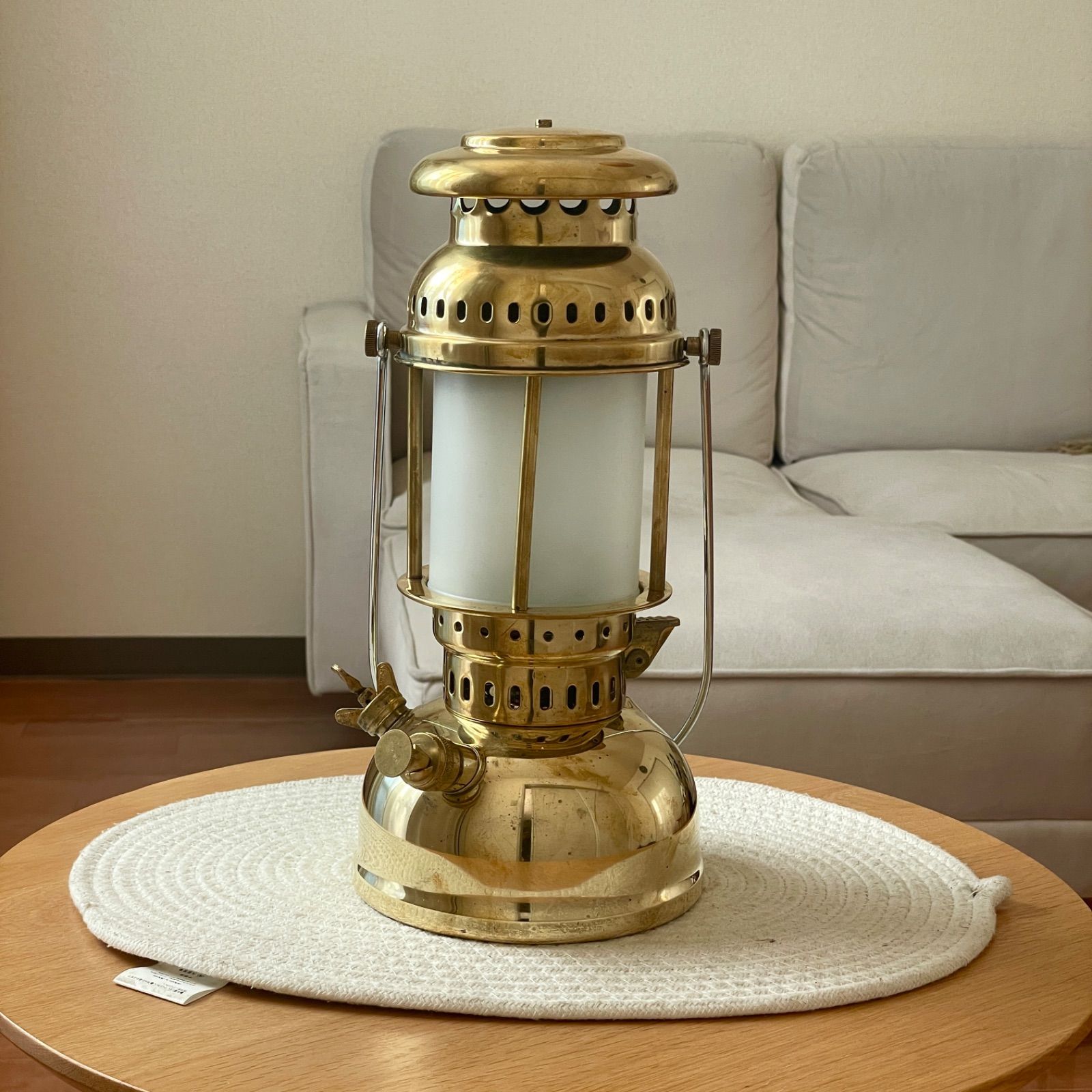 現品限り！】オプティマス OPTIMUS 1200 ケロシンランタン ブラス仕様