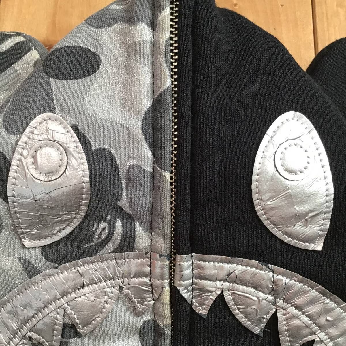 BE@R シャーク パーカー Lサイズ shark full zip hoodie a bathing ape