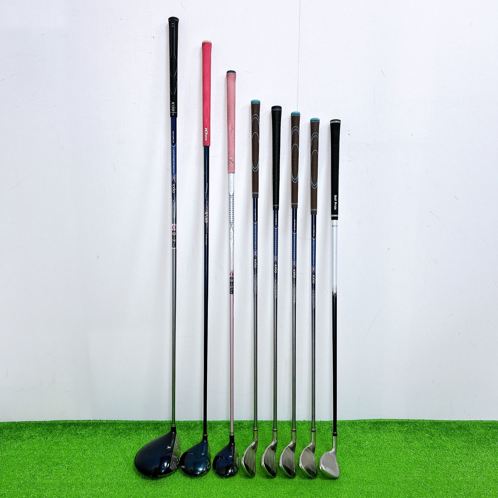 大人気 ゼクシオ 7代目等 レディース クラブセット 8本 L キャロウェイ