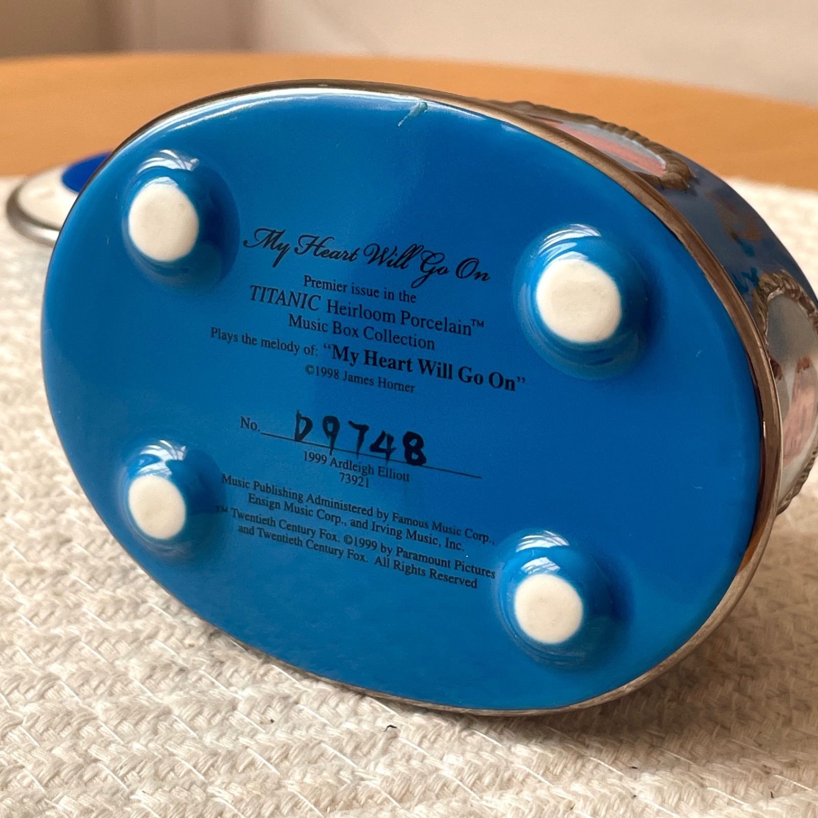 【現品限り！】タイタニック Titanic オルゴール インテリア 記念品 現品限り！】タイタニック Titanic オルゴール インテリア 記念品